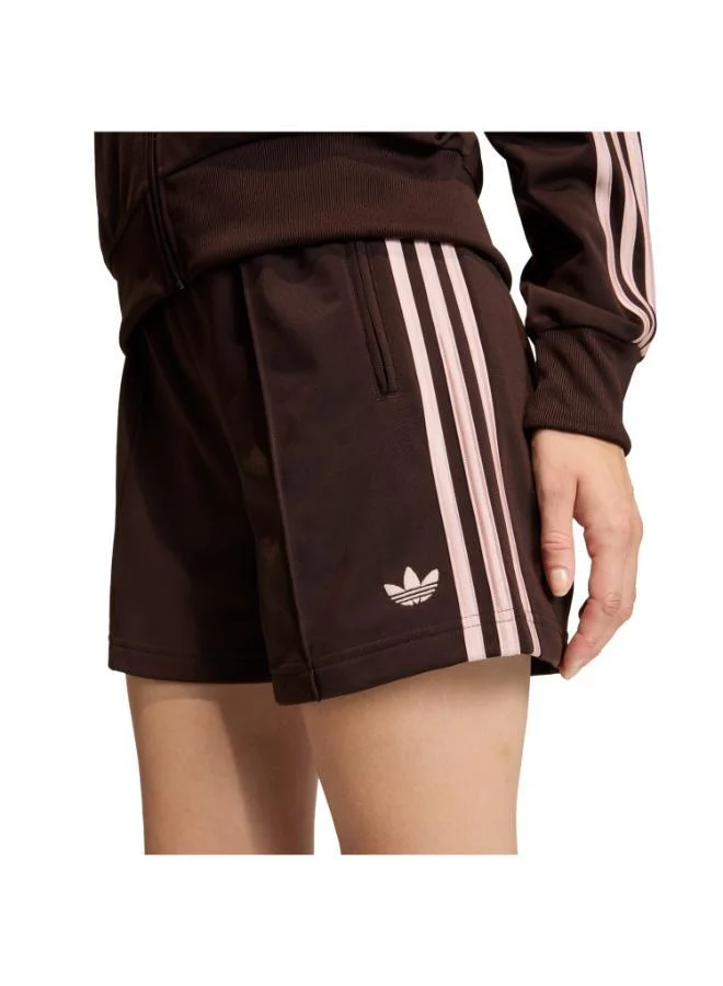 Adidas Originals Aurora Coffee / Sandy Pink FIREBIRD CLASSIC SHORTS for Women | Best Price UAE